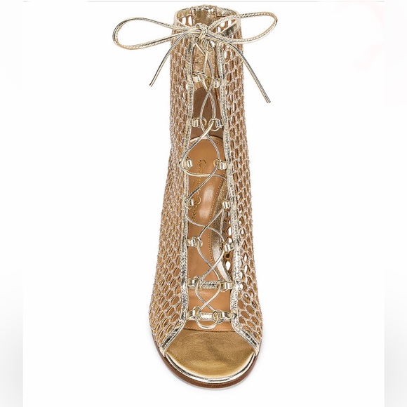 GIANVITO ROSSI Santana Glitter Booties